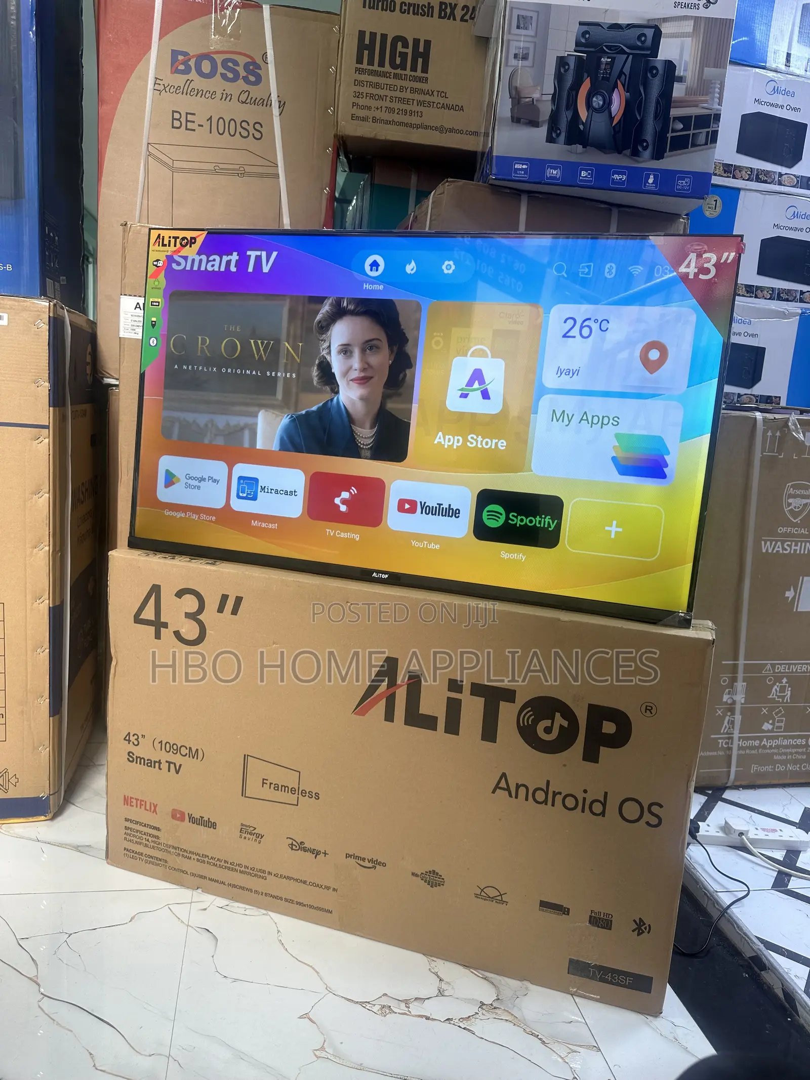 Alitop Smart TV 43”