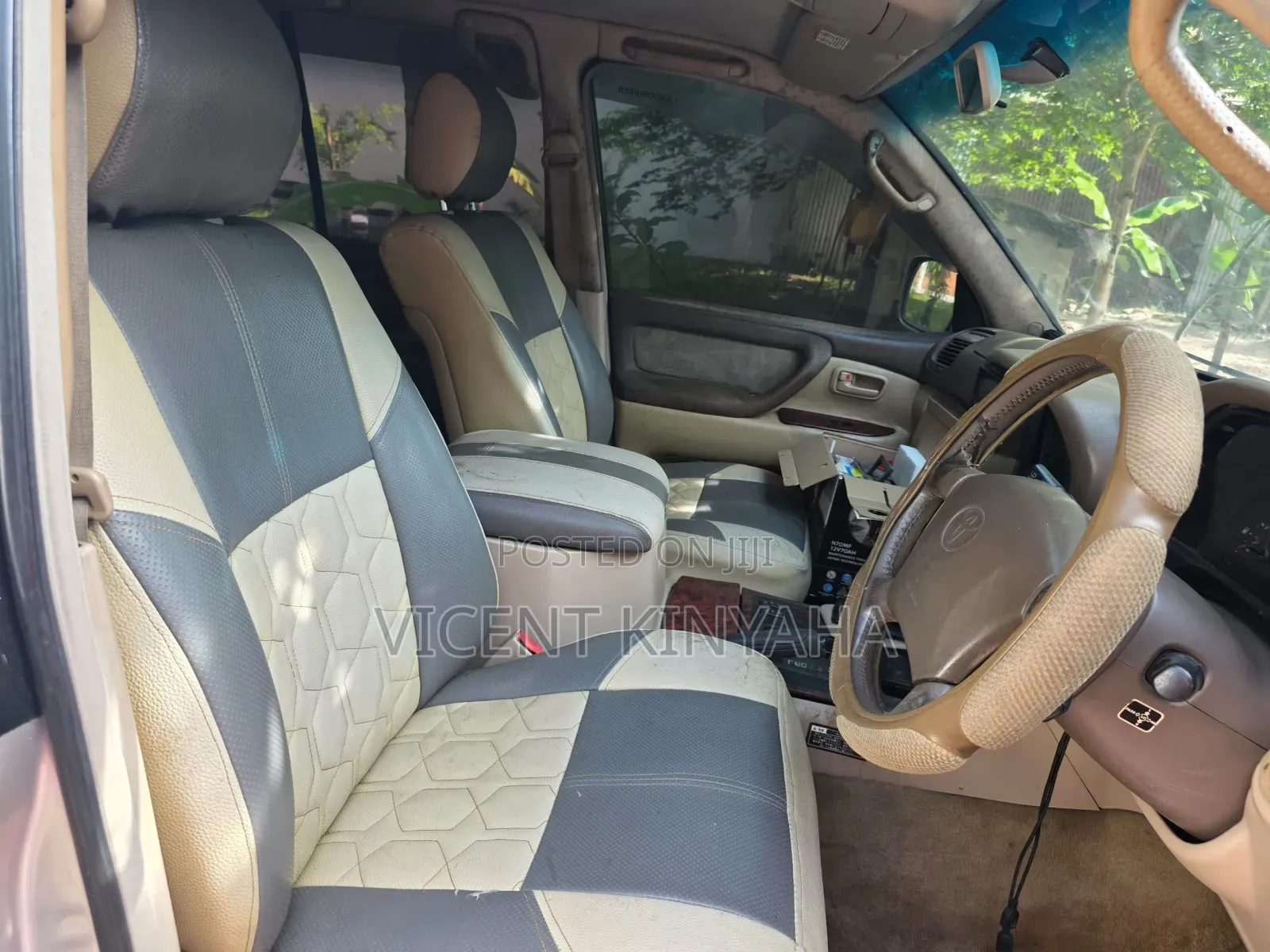Toyota Land Cruiser Prado 2000 Ivory