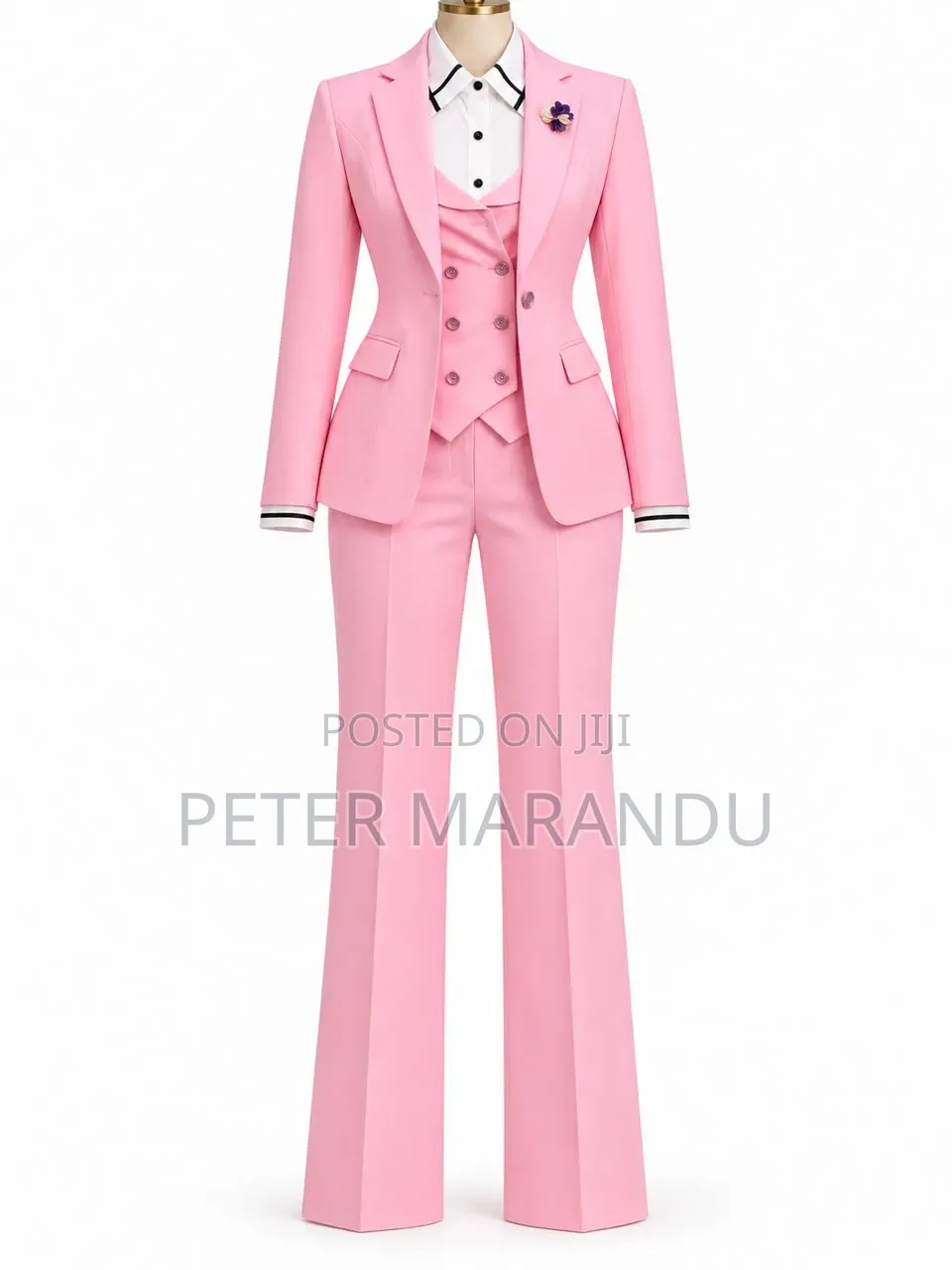 Ladies Executive 3-Piece Suits - Premium Slim Fit (Brand New)".