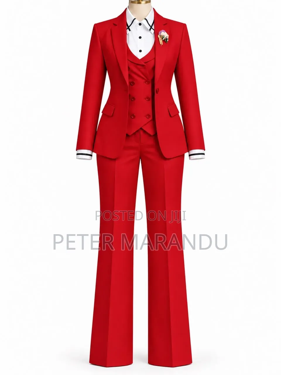 Ladies Executive 3-Piece Suits - Premium Slim Fit (Brand New)".