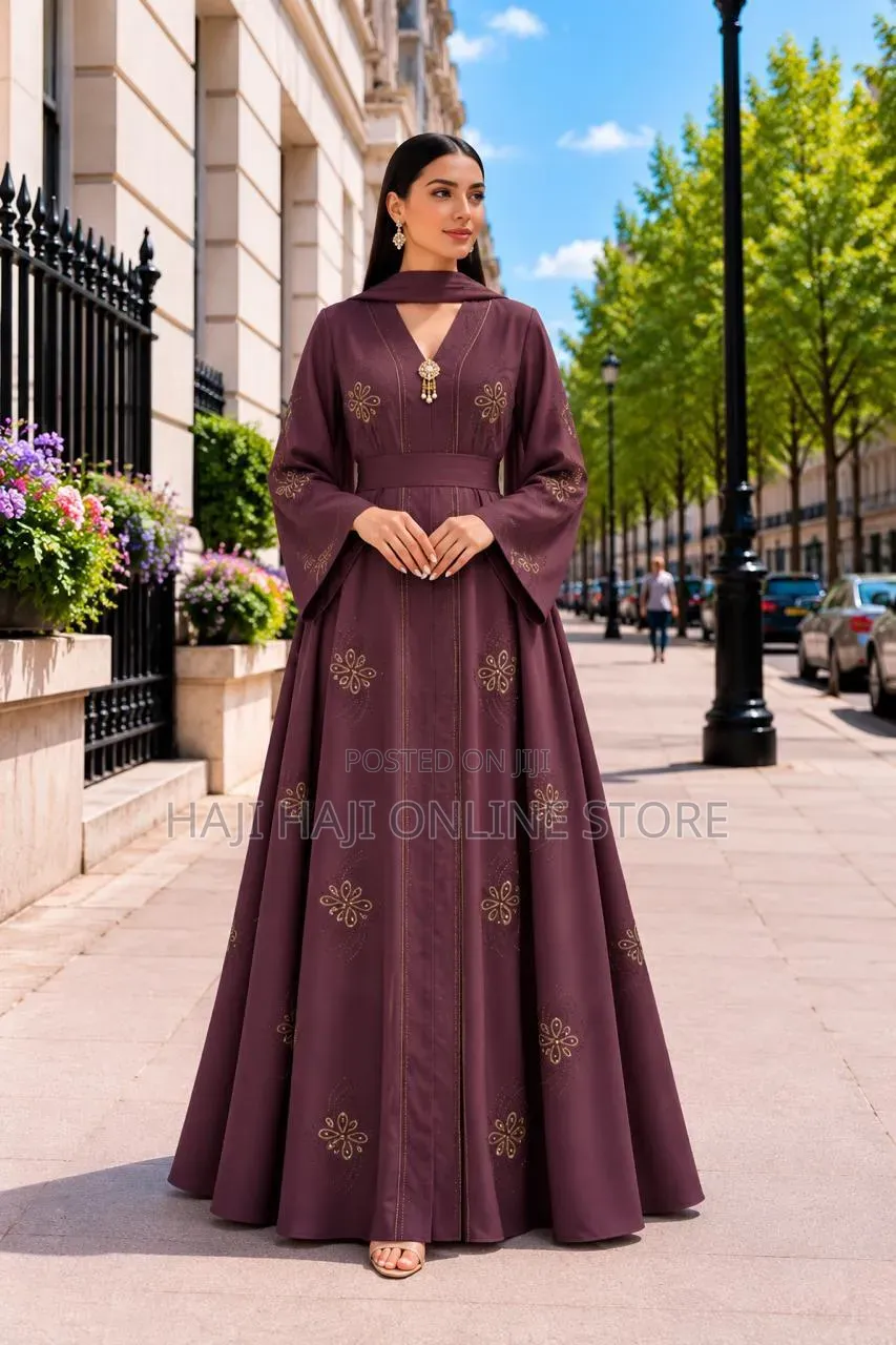 Luxury Embroidered Abaya