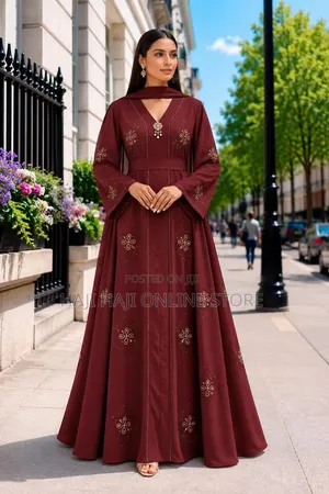 Luxury Embroidered Abaya