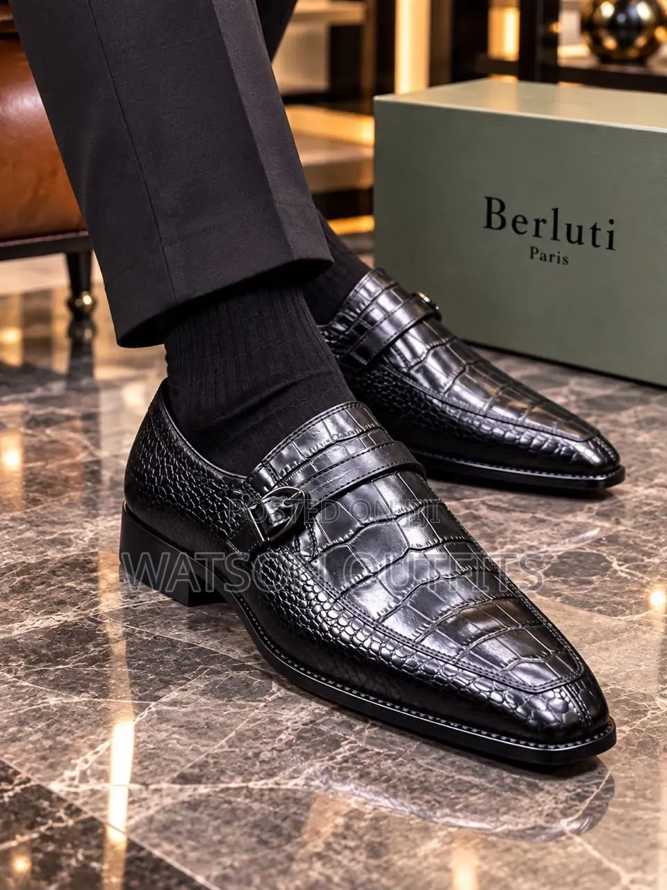 2 Colours Berluti Brands Men's Leather Shoes Hotly Looking