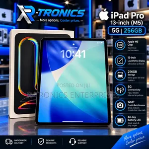 New Apple iPad Pro 13 (2025) 256 GB Black