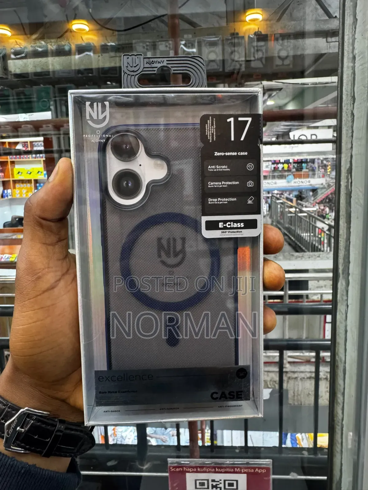 NJOYNY Scrub Shield MagSafe Case