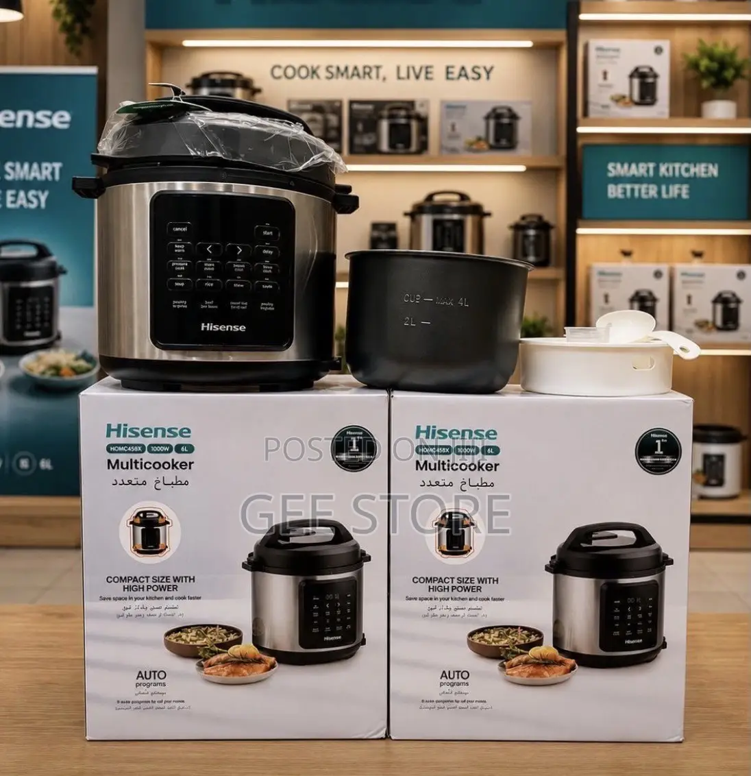Hisense Multi Cooker (Model HGMC65BK)