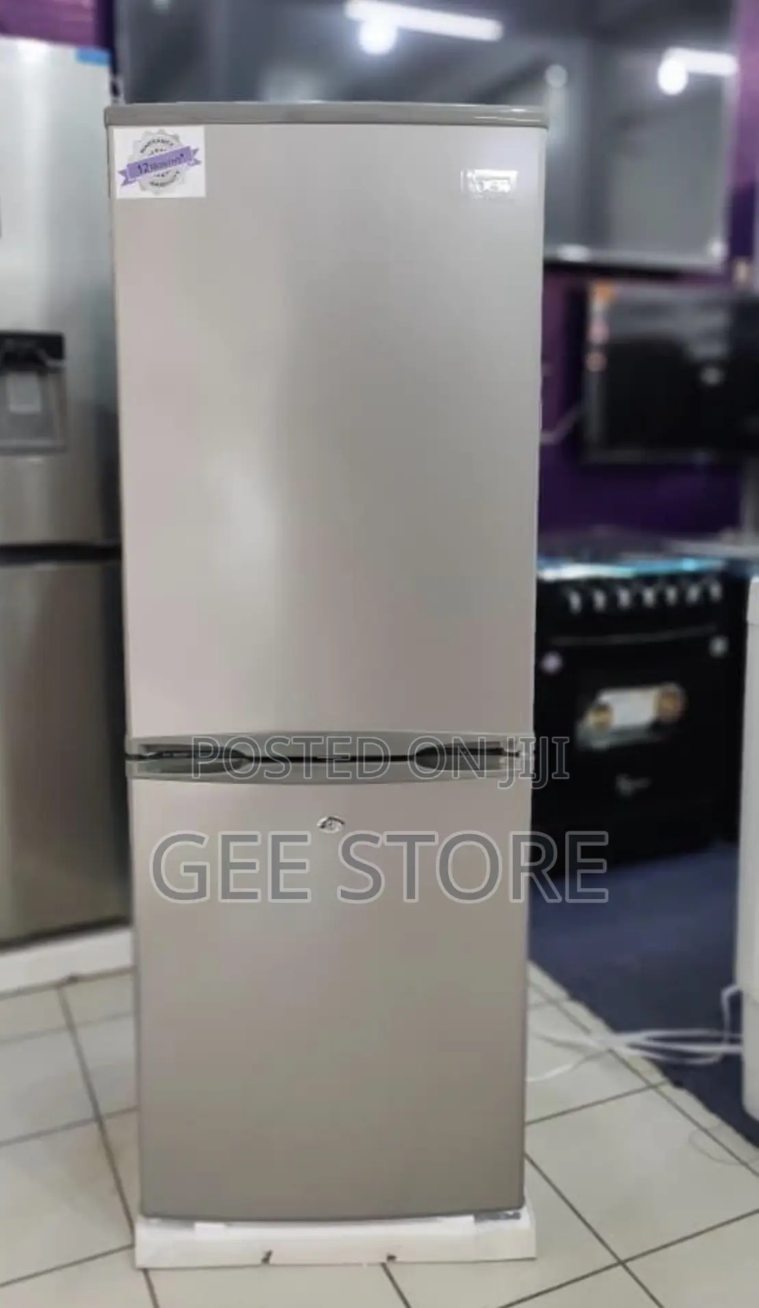 Roch Double Door Bottom Freezer Refrigerator 204L