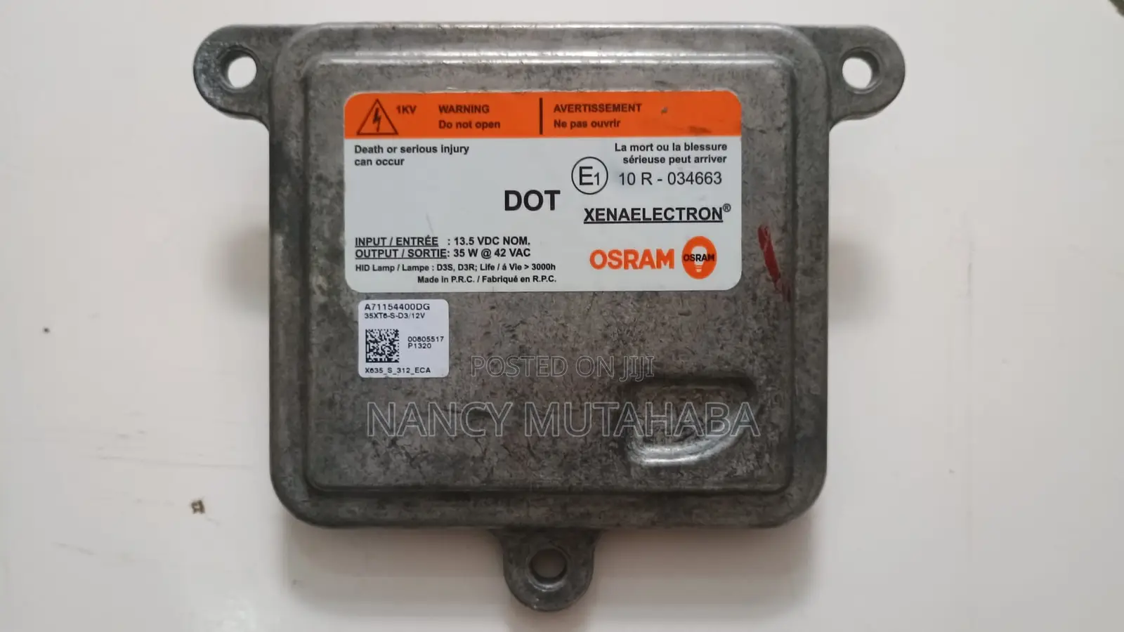 OSRAM Xenon Lamp Inverter 10r-034663