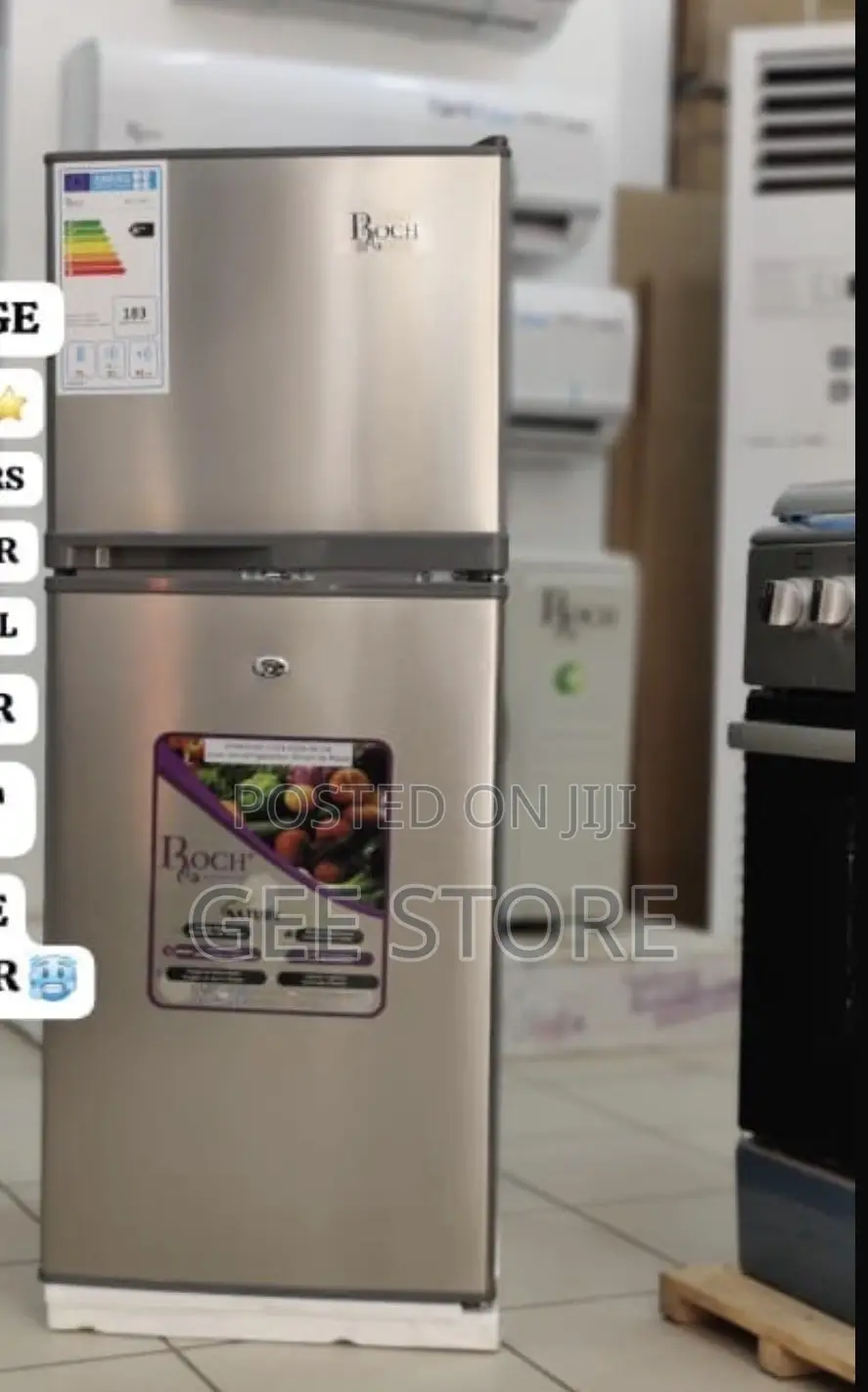 Roch Double Door Refrigerator (Model RFR-135DT-J)