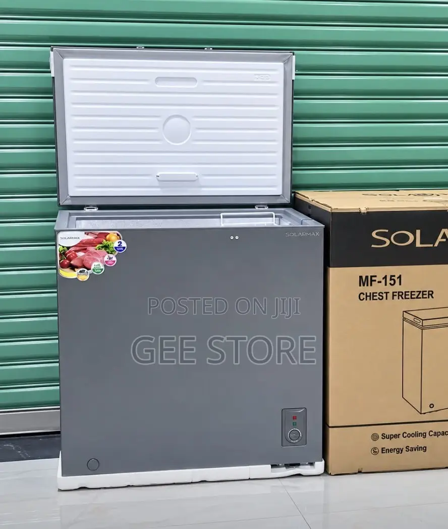 Solarmax Chest Freezer (Model MF-151) With a 150-Liter