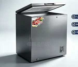 Grey Solarmax Chest Freezer MF201 200L