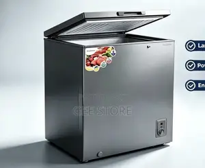 Grey Solarmax Chest Freezer MF201 200L