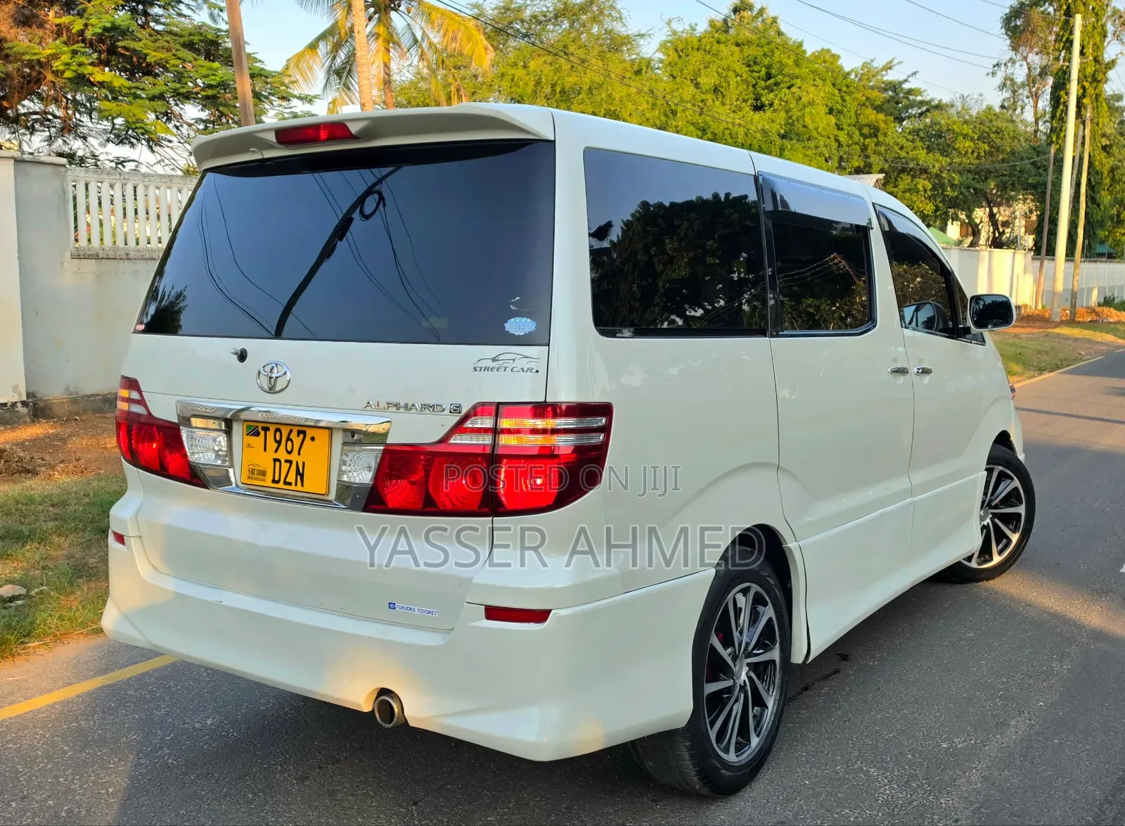 Toyota Alphard 2007 White