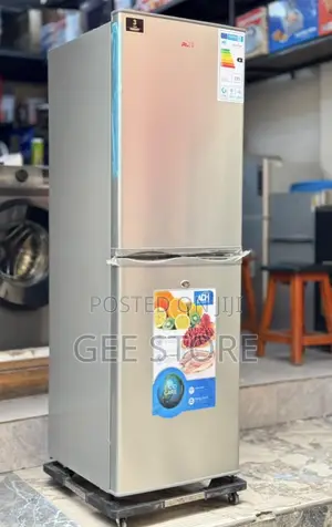 ADH Combi Refrigerator (Model ARF 79), a Silver Double-Door Fridge
