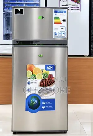 An ADH Double Door Refrigerator 108L