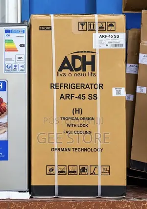 ADH Single Door Refrigerator (Model: ARF-45 SS) With a 90L