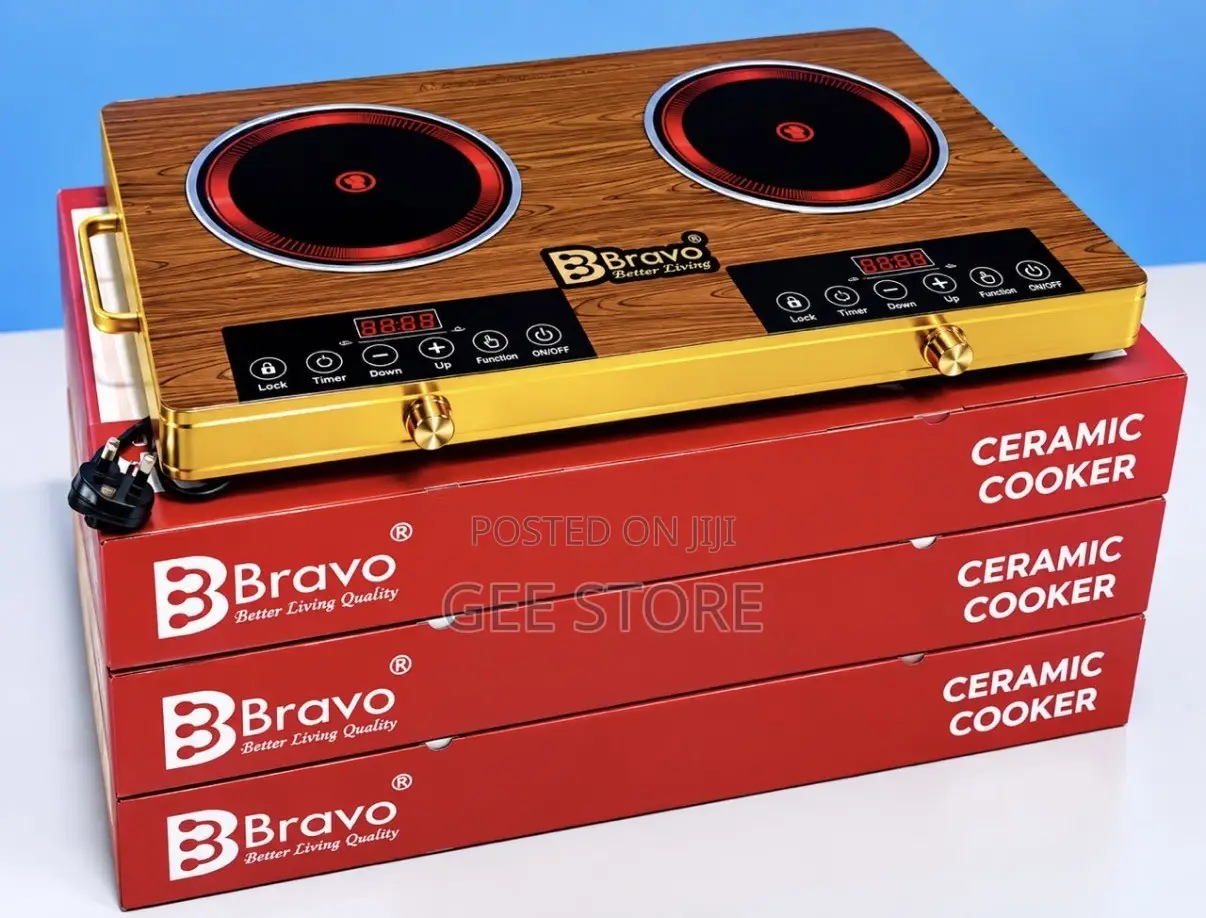 The Bravo Ceramic Cooker (Dual-Burner Electric Infrared Cooker)