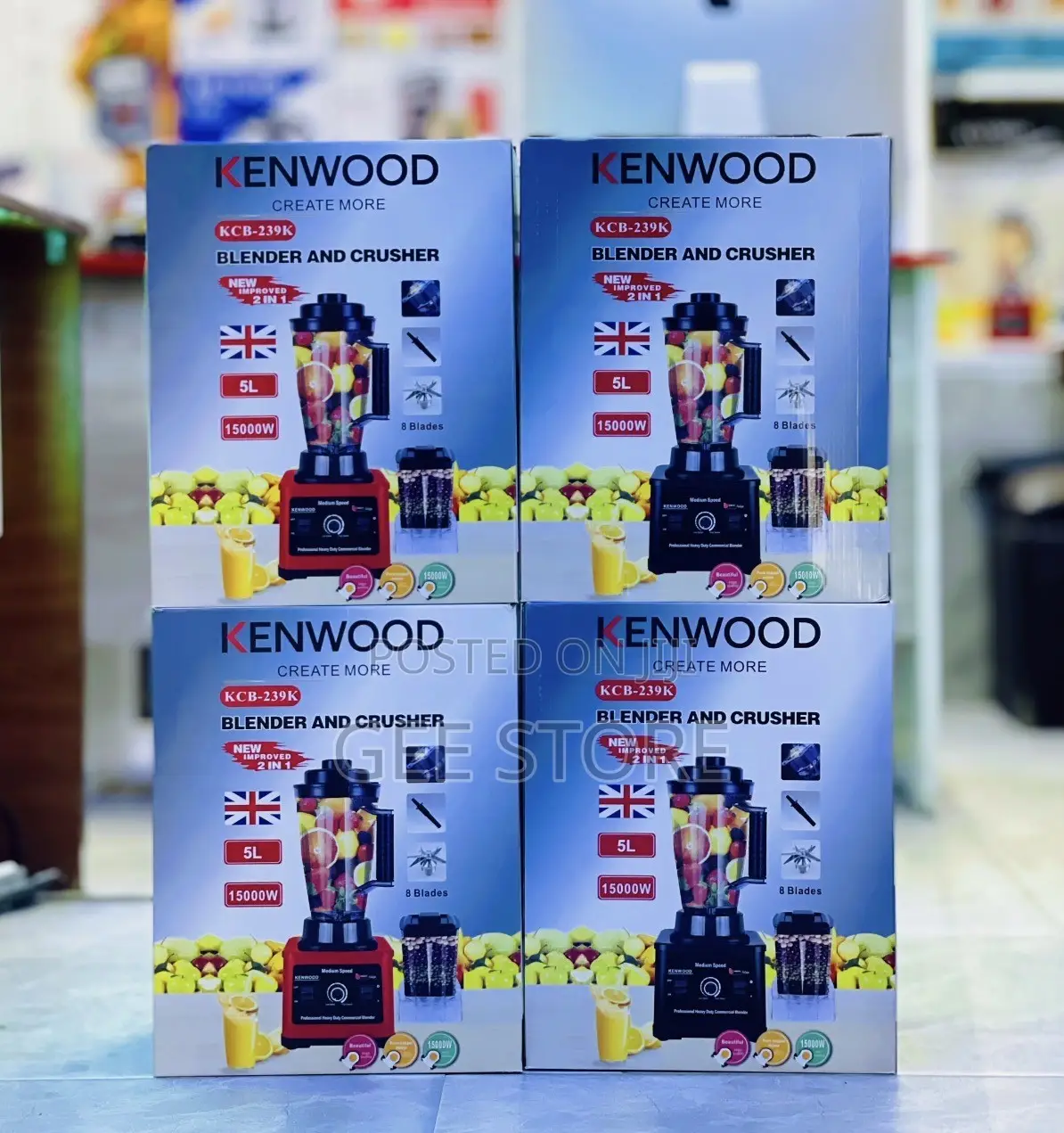 Kenwood Create More KCB- Blender and Crusher 5L