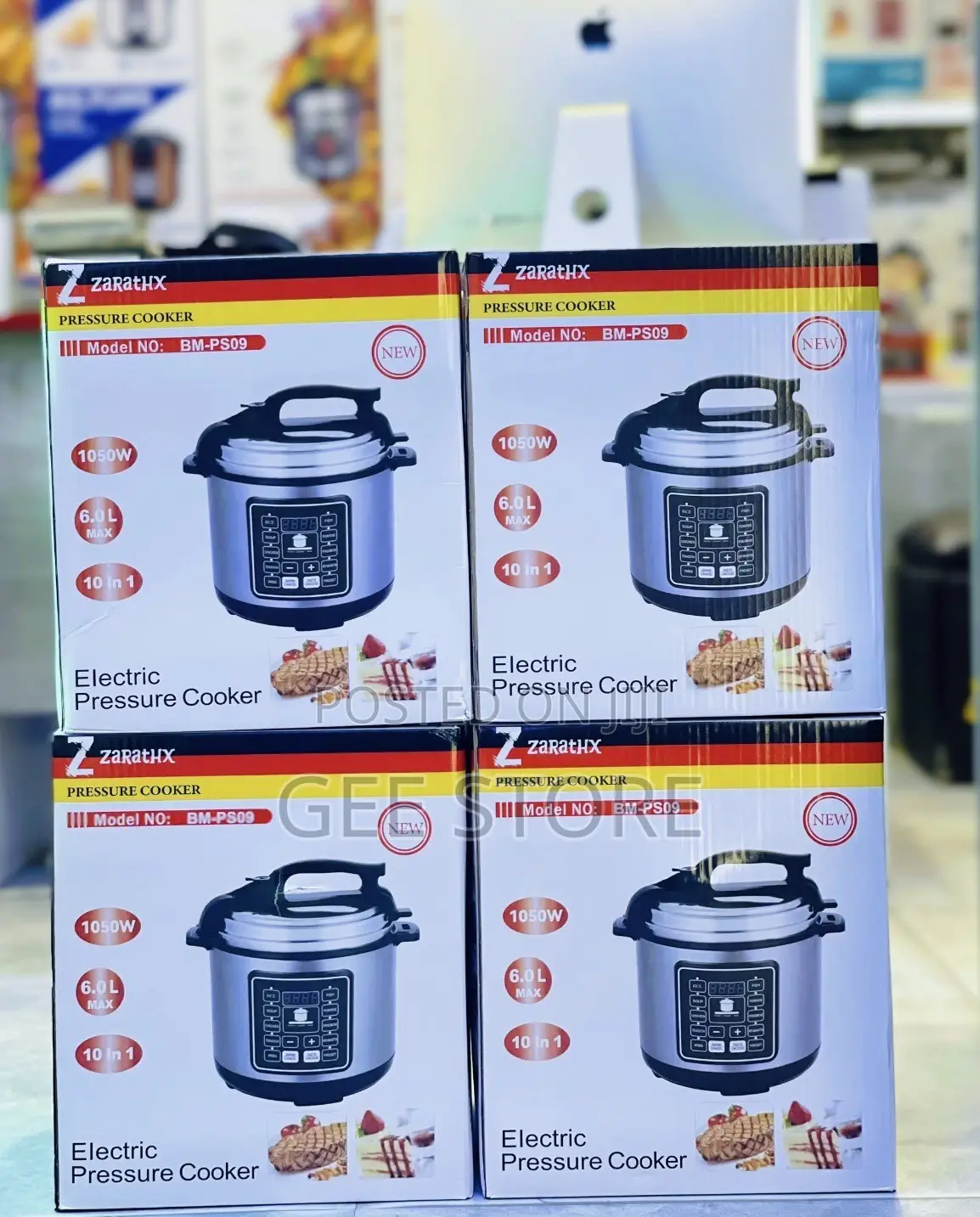 Zarathx Electric Pressure Cooker (Model BM-PS09),