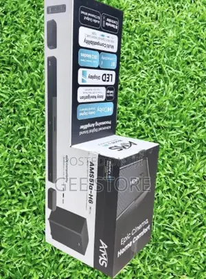 The AMS AMS51A-H6 5.1-Channel Home Theater Soundbar System.