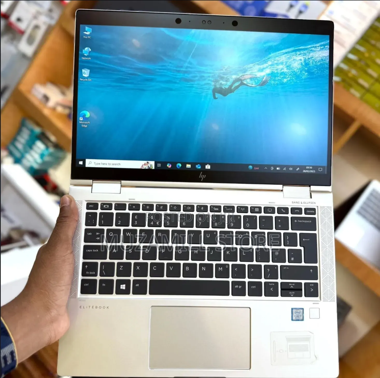 New Laptop HP EliteBook x360 1030 G4 16GB Intel Core i5 SSD 512GB