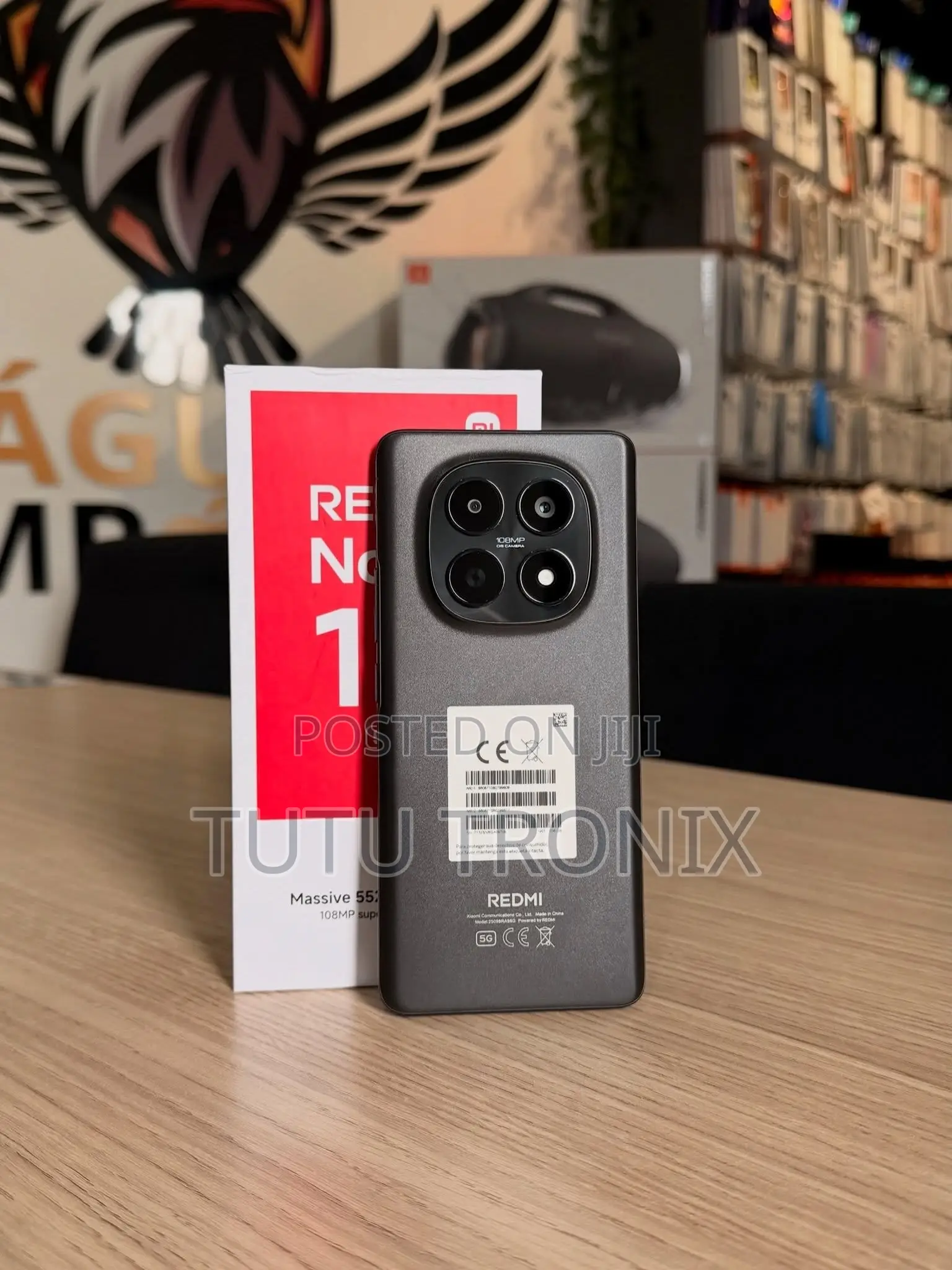 New Xiaomi Redmi 15 5G 256 GB Black