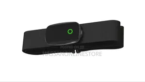 Green Lion Cardio Band Chest Strap - Black