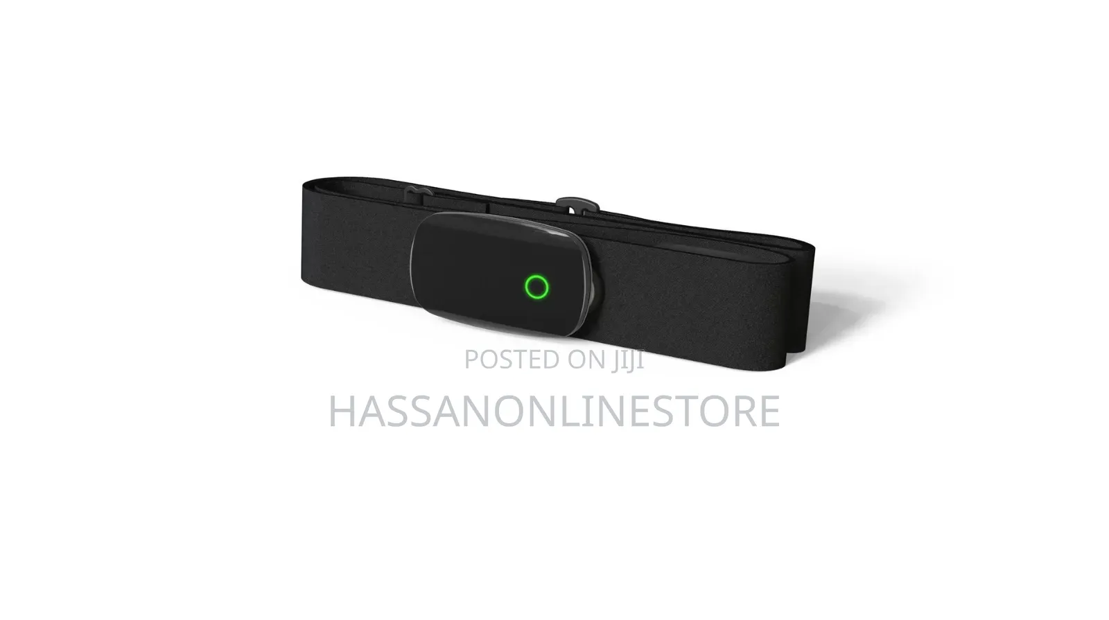 Green Lion Cardio Band Chest Strap - Black
