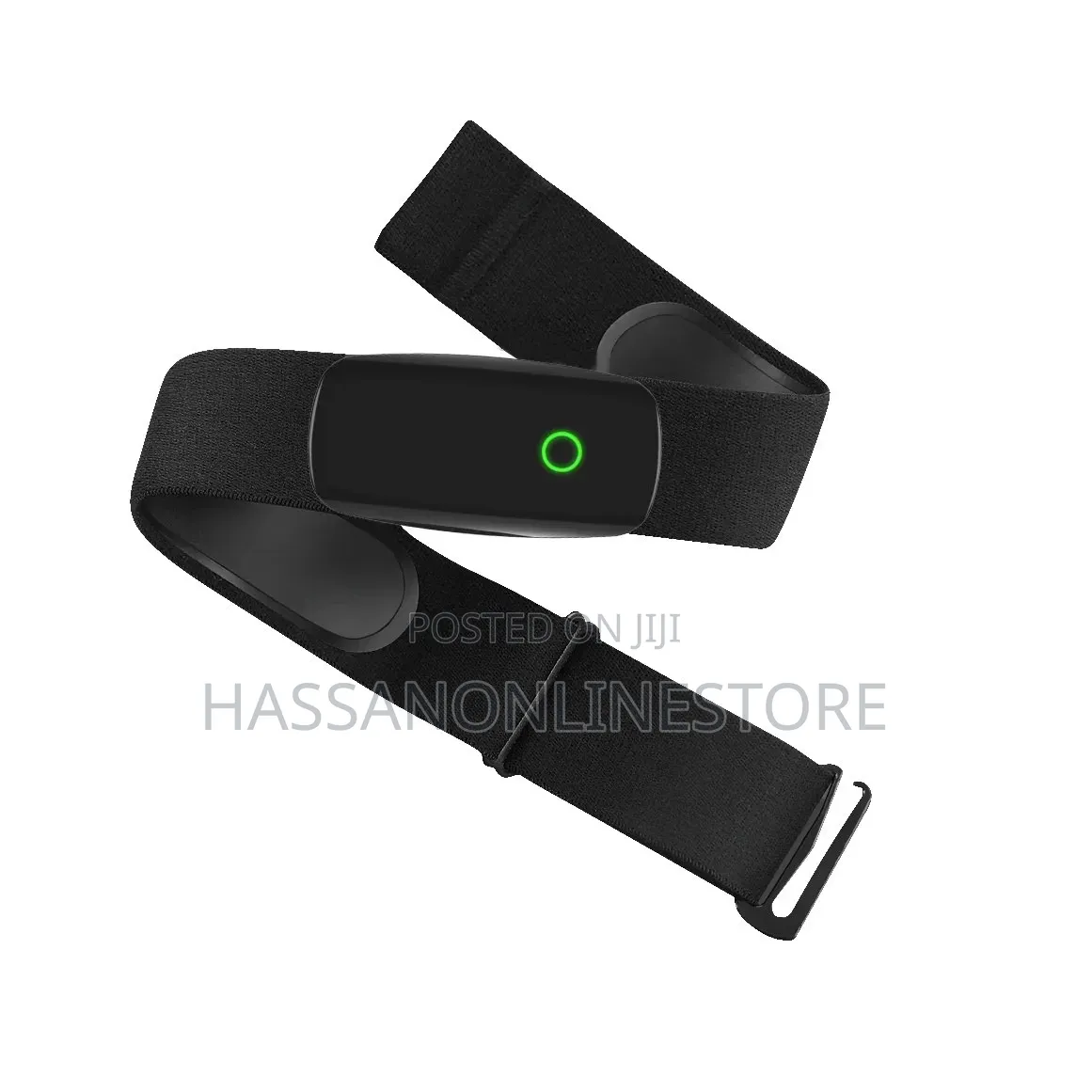 Green Lion Cardio Band Chest Strap - Black