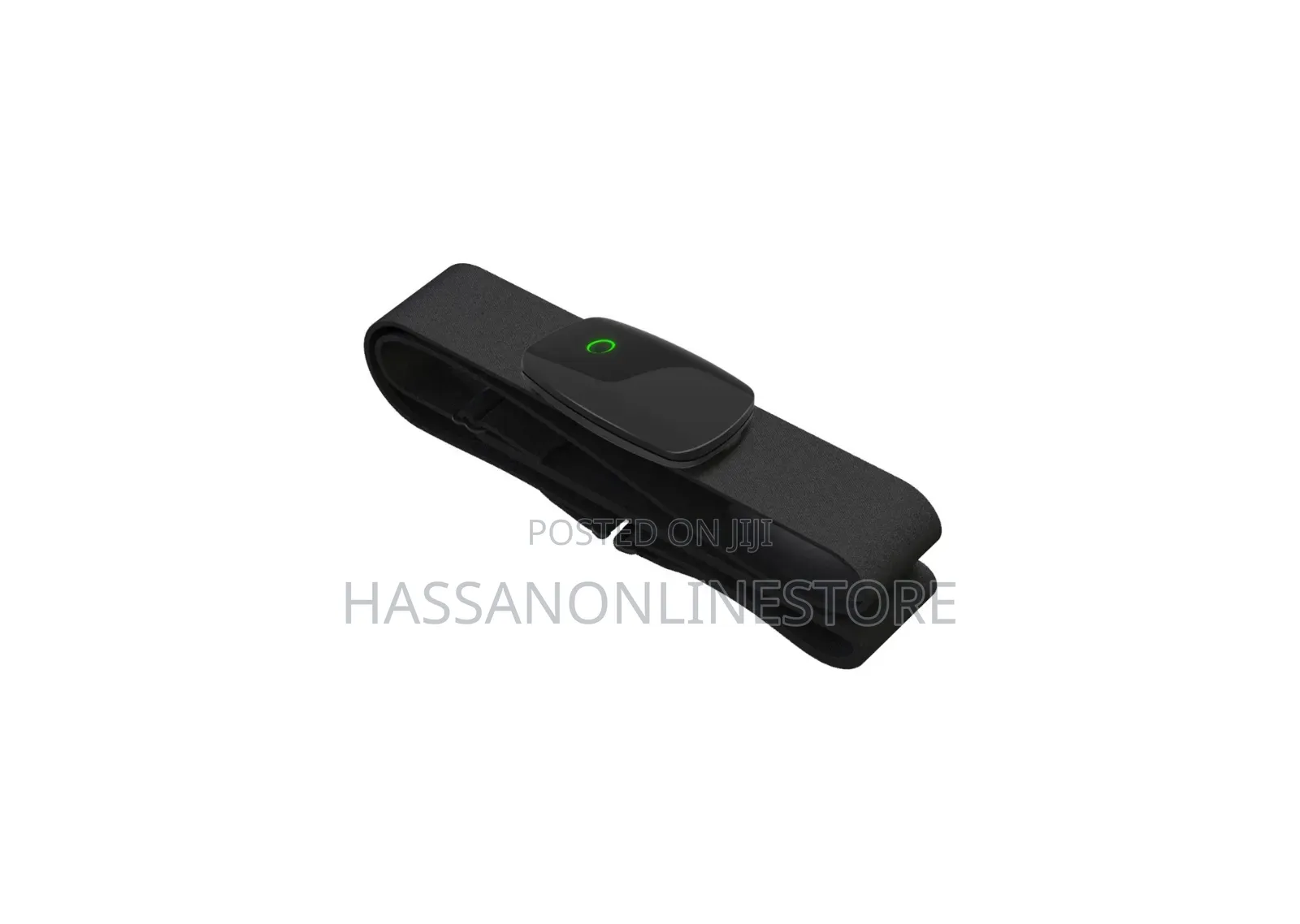 Green Lion Cardio Band Chest Strap - Black
