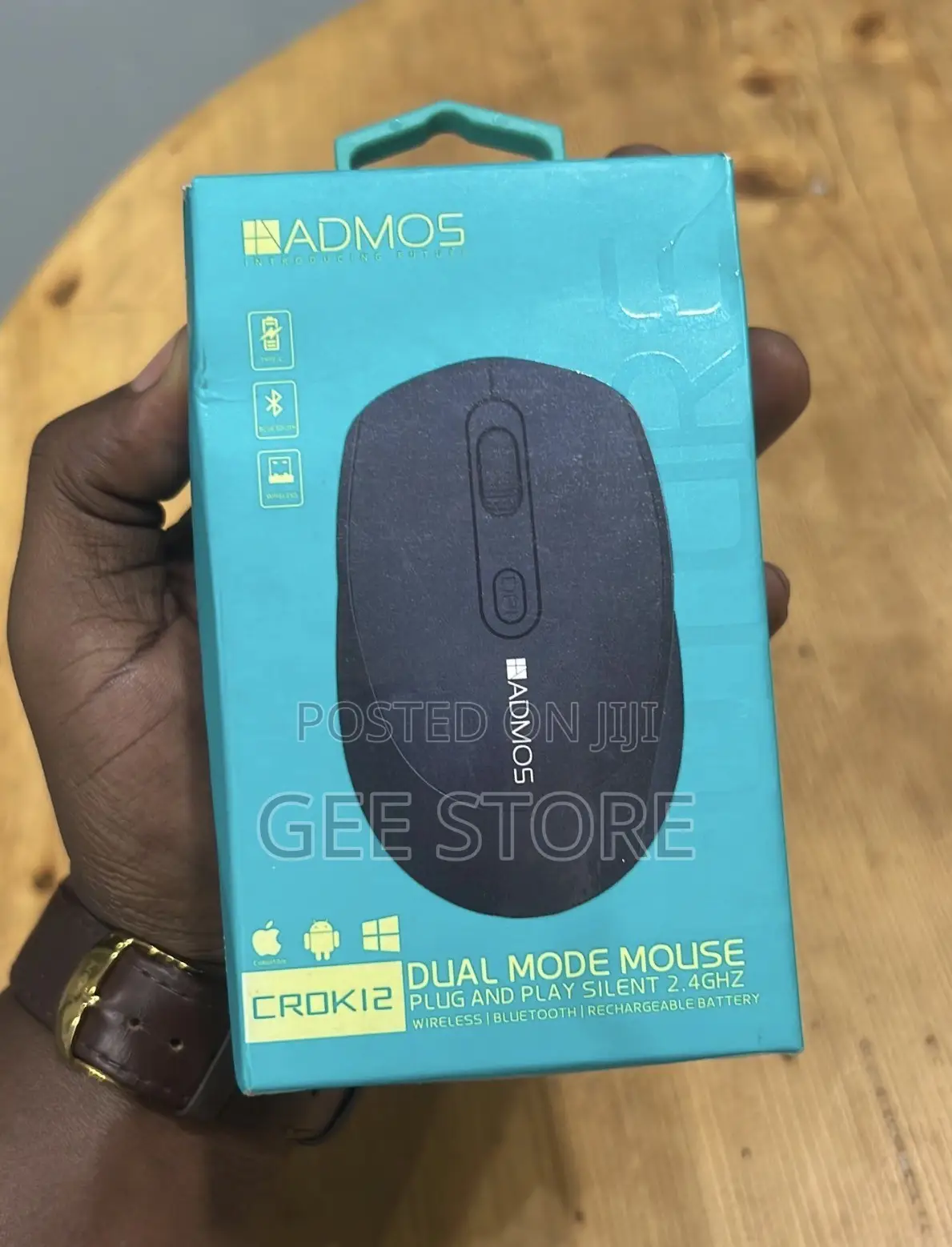 Admos Crok12 Dual Mode Wireless Mouse
