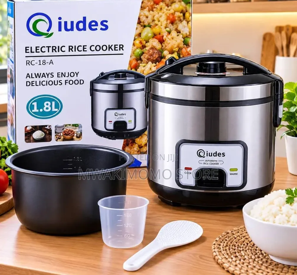 Qiudes 1.8L Electric Rice Cooker (Model RC-18-A)