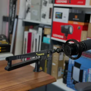Maono BA92 Low Profile Aluminum Mic Boom Arm – Podcast Streaming Stand