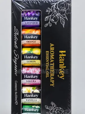 Hankey 6-Piece Aromatherapy Essential Oil 10mls Bottle