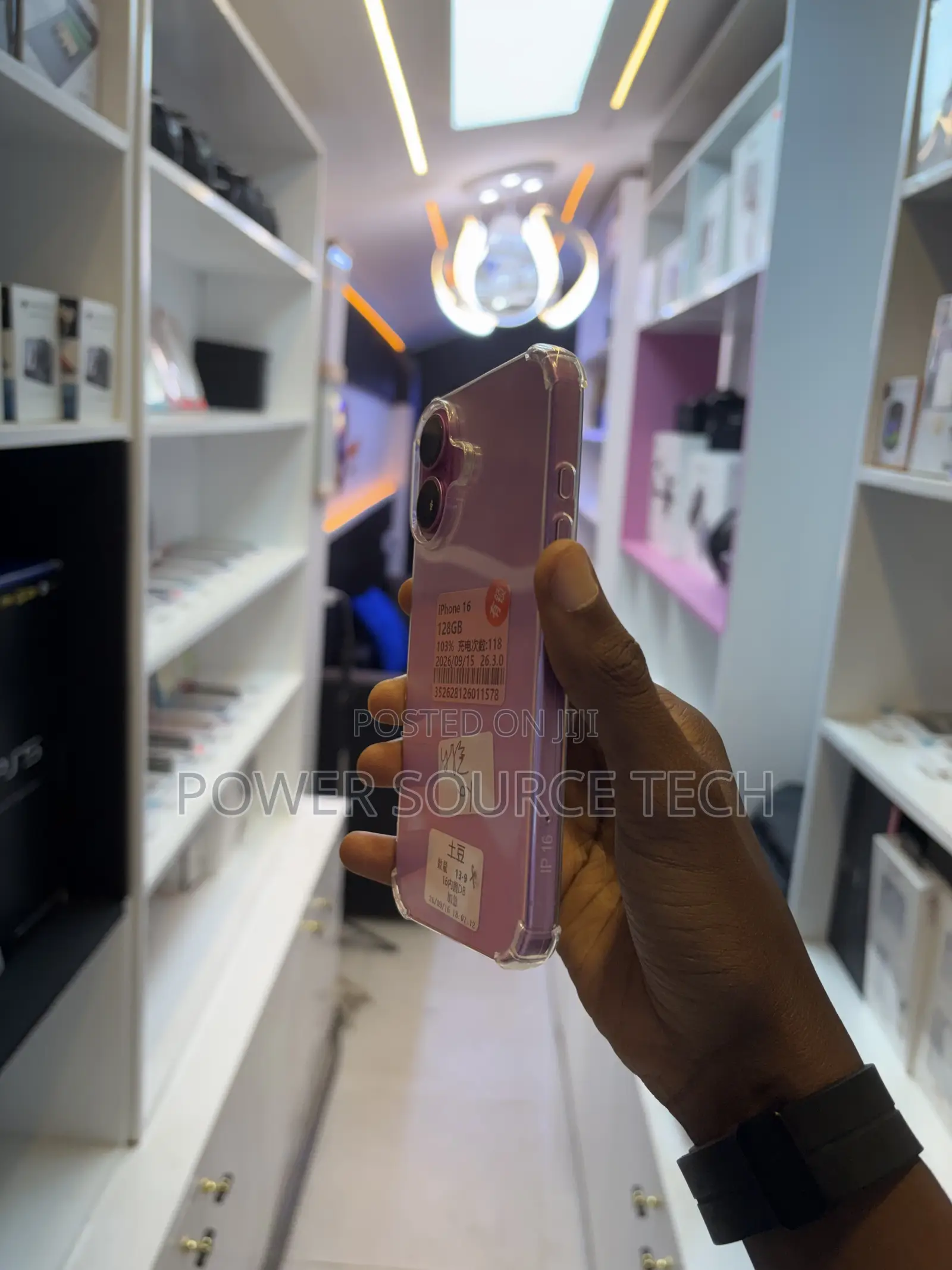 New Apple iPhone 16 128 GB Pink