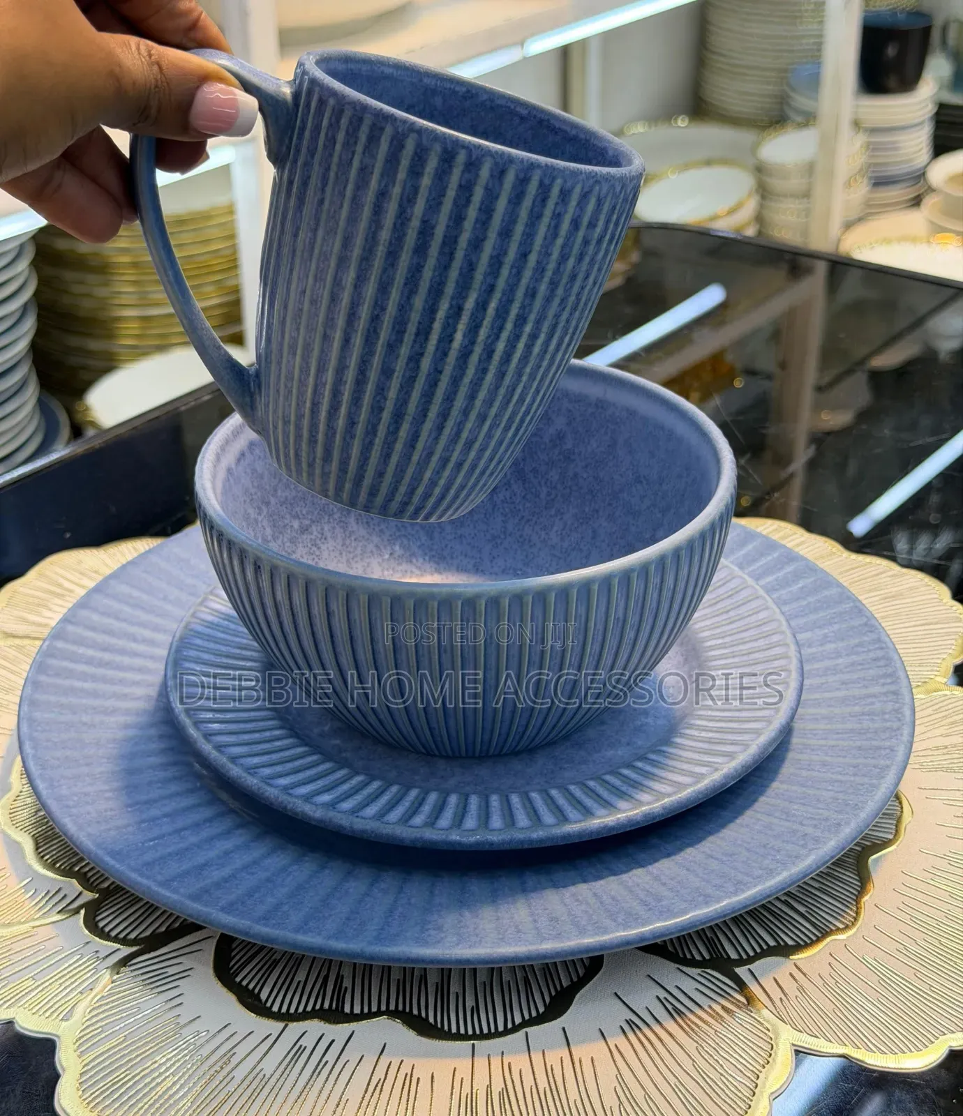 16-Pieces Ceramic Dinner Set (4:4:4:4)