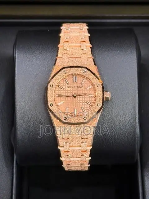 Audemars Piguet Royal Oak Mini Frosted Gold Quartz Watch