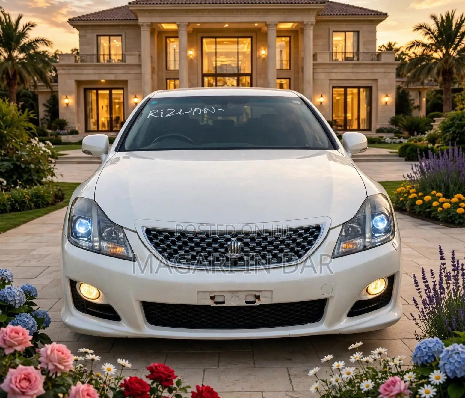 Toyota Crown 2008 White
