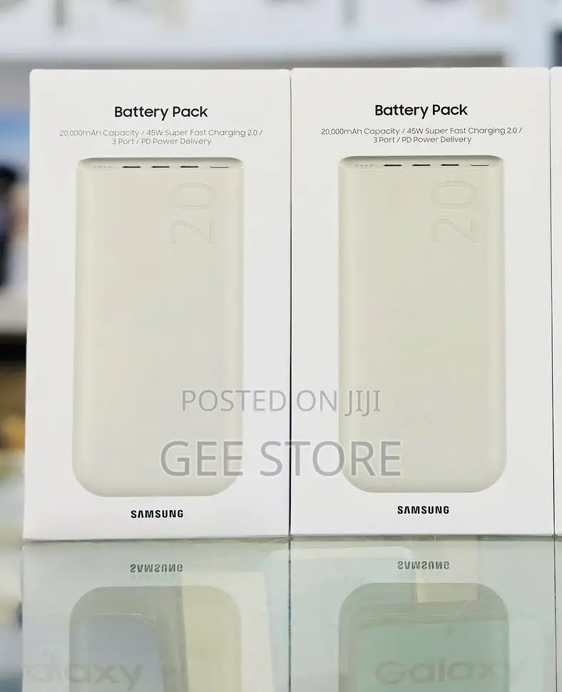 Samsung 20,000mAh Battery Pack (Model EB-P4520)