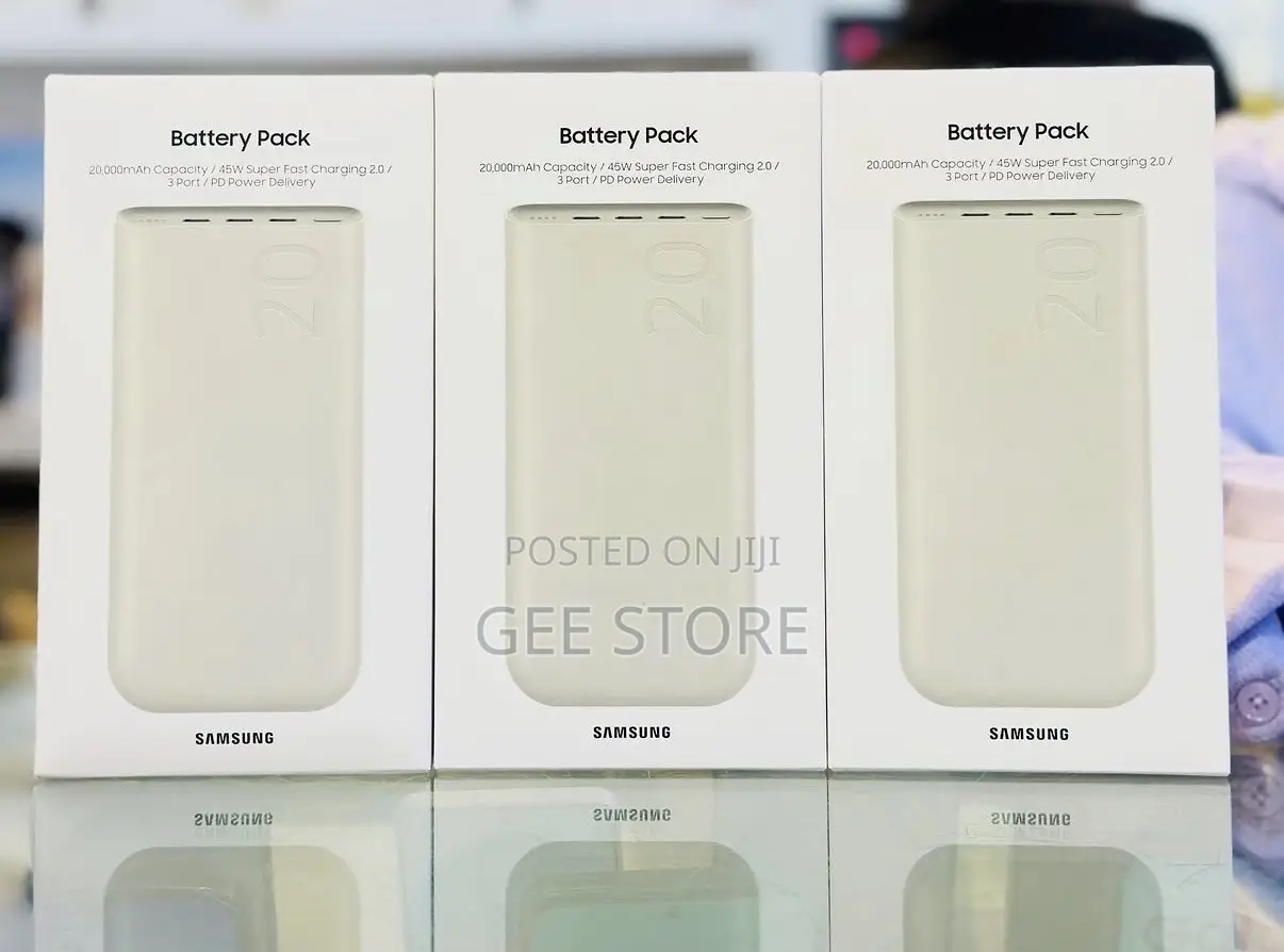 Samsung 20,000mAh Battery Pack (Model EB-P4520)