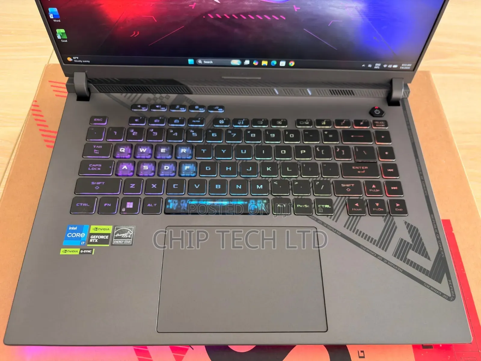 Laptop Asus ROG Strix G16 G614 16GB Intel Core i7 SSD 1T