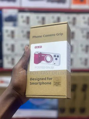 Magnetic Phone Camera Grip – DSLR Style Handle With Bluetooth Shutter