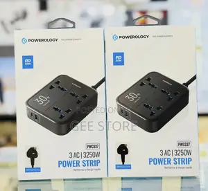 Powerology 3 AC | 3250W Power Strip (Model PWC037