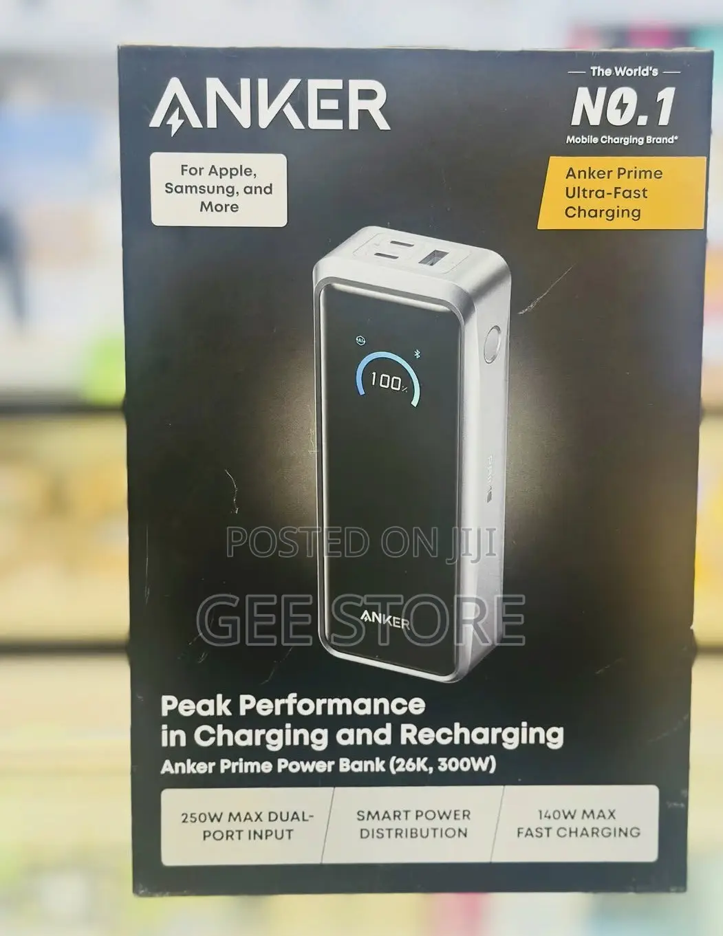 Anker Prime Power Bank (, 300W), a High-Capacity Portable Charger