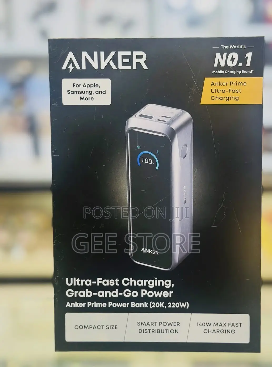 Anker Prime Power Bank (, 220W) High-Performance Portable Charger
