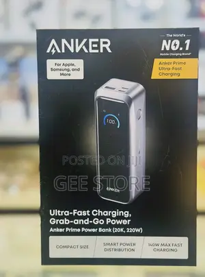 Anker Prime Power Bank (, 220W) High-Performance Portable Charger