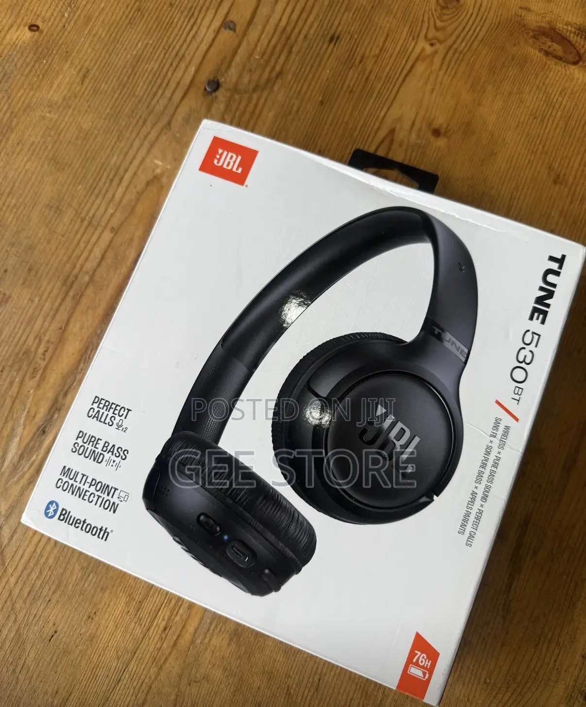 JBL Tune 530BT Wireless on-Ear Headphones.