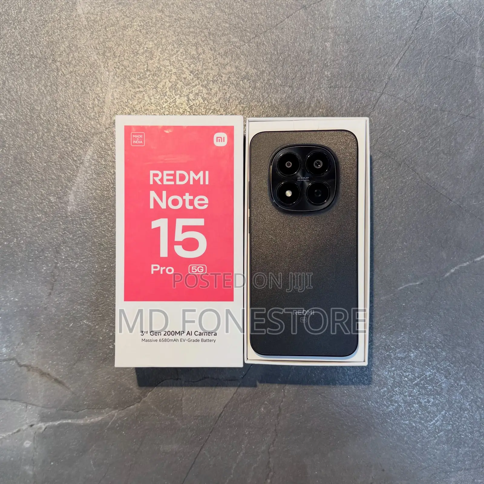 New Xiaomi Redmi Note 15 Pro 256 GB Black