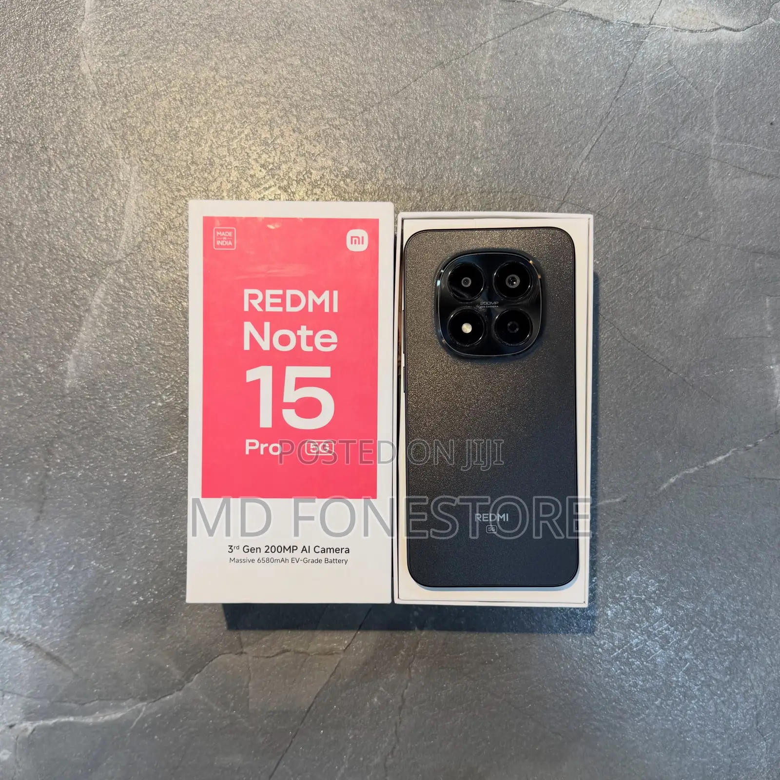 New Xiaomi Redmi Note 15 Pro 256 GB Black