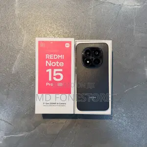 New Xiaomi Redmi Note 15 Pro 256 GB Black